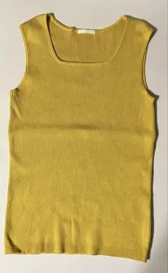 GU イエロー ノースリーブ トップス Sサイズ♡