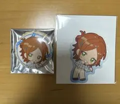 アニカフェ ステッカー 缶バッジ 葵ゆうた