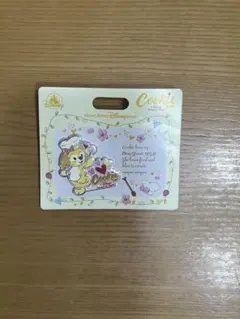 香港ディズニー クッキーアン デビュー記念ピンバッジ