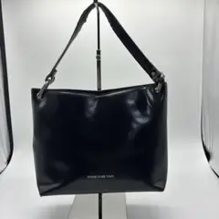 VIVIENNETAM 黒 レザーハンドバッグ