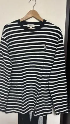 WHO.A.U ボーダー 長袖 カットソー XL