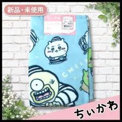 【ちいかわ】フェイスタオル 2枚組 オデ ゴブリン《34×75》水色 綿100%のサムネイル
