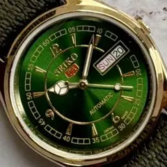 セイコー5☆オーバーホール済☆自動巻き☆デイデイト☆ヴィンテージ70S