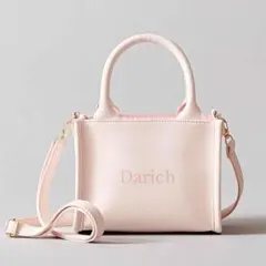 ★Darich【ショルダーストラップつきロゴトート】