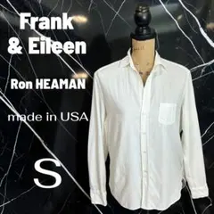 訳あり美品✨【Frank&Elieen】スキッパーシャツ　コーデュロイUSA製のサムネイル