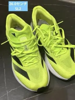 【値下げ】adidas ADIZERO SL2 26.0センチ【インソール無し】のサムネイル