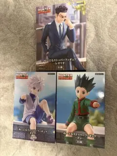 HUNTER×HUNTER ぬーどるストッパー ゴン　キルア　レオリオ
