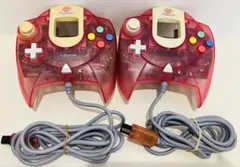 ドリームキャスト　コントローラー　ピンク　2個セット　ミレニアム2000