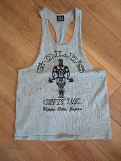 GOLD'S GYM タンクトップ グレー Lsize