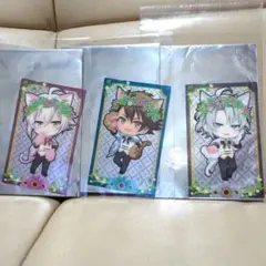 アイドリッシュセブン ナンジャ 特典クリアカード TRIGGER未使用3枚セット