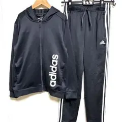 adidas AEROREADY ジャージ 上下セット ブラック アディダス