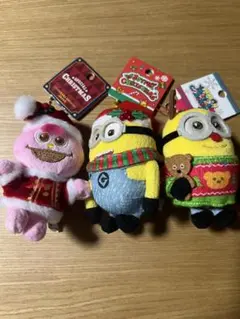 ユニバーサルスタジオジャパン　ミニオン　モッピー　クリスマスマスコットのサムネイル