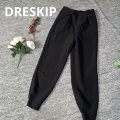 DRESKIP ドレスキップ　カジュアルパンツ　ブラック　Mサイズ