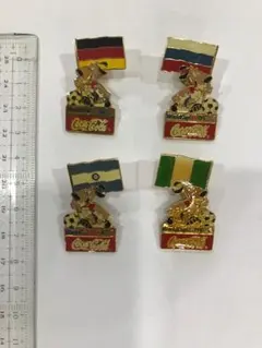 2002年 FIFA 日韓ワールドカップ コカコーラ キャンプ地ピンバッジ