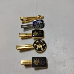 【K18】明治神宮K18＆シルバーネクタイピン·カフスセット!! K18】明治神宮K18＆シルバーネクタイピン·カフスセット!! 18金