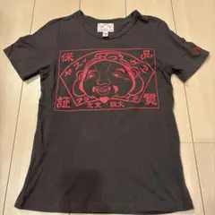 EVISU Tシャツ 古着　グレー34のサムネイル