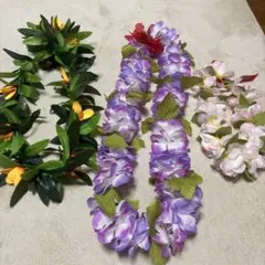 フラダンス用レイ 3点セット