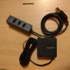 エレコム USBハブ セルフパワー 4ポート