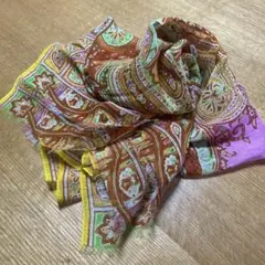 【極美品】エトロ ETRO ペイズリー柄 ストール