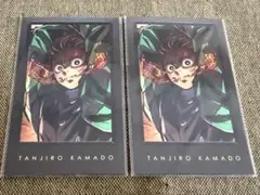 鬼滅の刃 お楽しみくじ チェキ風ブロマイド2点セット 竈門炭治郎