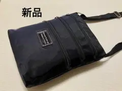 ◯◯新品 3段ファスナー 斜め掛けショルダー 黒