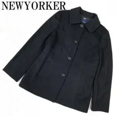NEWYORKER ウールジャケット ブラック 11AR B3400のサムネイル