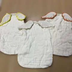 ベビー汗取りパット　背中　汗　天使の羽