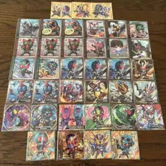 仮面ライダー ウエハース シール 37枚セット