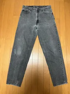 Levi's 550 ブラック デニムパンツ W36 L32