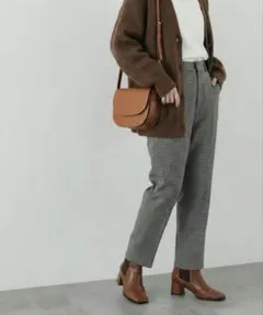 URBAN RESEARCH 上質ウール 起毛 ストレッチ テーパードパンツ M