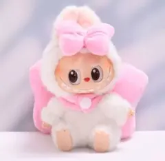 LABUBU（ラブブ）着せ替えコスチューム【リボンリュック付きセット】