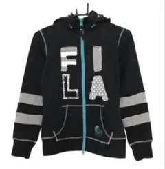 FILA GOLF フード付きパーカー　ブラック