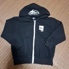 CAMP7 パーカー 黒 120