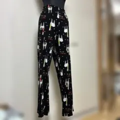 海外古着　ネルパンツ　アルパカ　クリスマス