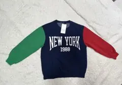 ZARA レディース　トレーナー　裏起毛スウェット　新品