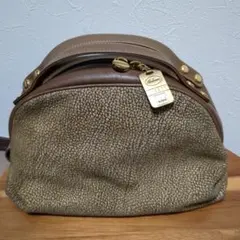 美品　ボルボネーゼ　ミニボストン