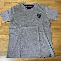BLACK LABEL CRESTBRIDGE グレー Vネック Tシャツ