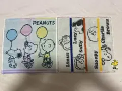 スヌーピー　PEANUTS キャラクタータオル　2枚セット