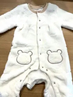 ベビー ロンパース カバーオール くま柄