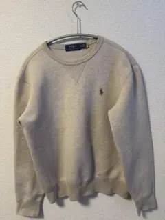 ポロ ラルフローレン 半袖スウェット ベージュ S 美品 - メルカリ