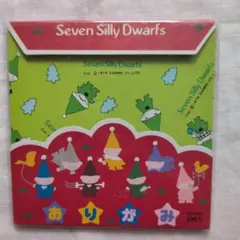 昭和レトロ　Seven Silly Dwarfs 折り紙