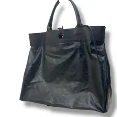 ✨良品✨GHERARDINI ゲラルディーニ ソフティ ハンドバッグ ブラック★