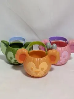 ハロウィン　バケツ　ダッフィー　シェリーメイ　ジェラトーニ