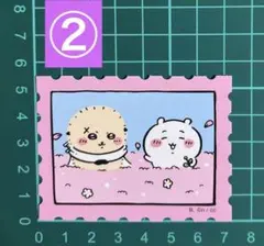 ちいかわ　 ステッカー　シール　 (ちいかわ・ラッコ) ② 花占い