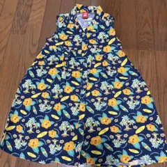 BABY DOLL 花柄ノースリーブワンピース 140