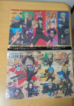 未開封　ONEPIECEフィルムゴールド　オリジナルランチョンマット2種類セット