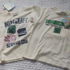 Minecraft Tシャツ 2枚　セット　マイクラ