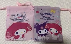 マイメロディ＆クロミ プチ巾着