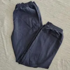 adidas　ウィンドブレーカー　ジャージ パンツ 長ズボン ゴム 160