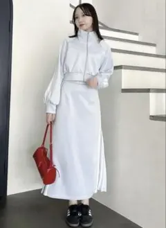 dazzlin セットアップ ジャケット スカート ブルー